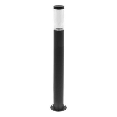 ГРАДИНСКО КОЛЧЕ RIGA-B90 1xGU10 IP44 Φ98xΦ60x900mm ЧЕРЕН ЦВЯТ 3241430 VITO