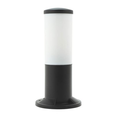 LED ГРАДИНСКО ОСВЕТИТЕЛНО ТЯЛО TRIESTE-30 1xE27 IP44 Φ95x160x300mm ЧЕРЕН ЦВЯТ  3241720 VITO