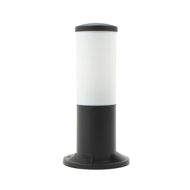 LED ГРАДИНСКО ОСВЕТИТЕЛНО ТЯЛО TRIESTE-30 1xE27 IP44 Φ95x160x300mm ЧЕРЕН ЦВЯТ  3241720 VITO