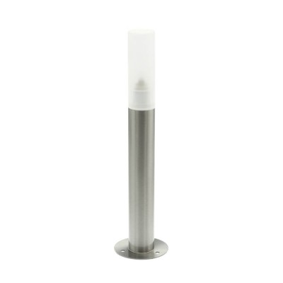 OUTDOOR GARDEN LIGHT WITH POLE HAMBURG-B30 1xG9 IP44 Φ75xΦ35x300mm NICKEL MAT 3241530 VITO