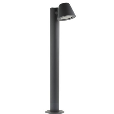 LED ГРАДИНСКО ОСВЕТИТЕЛНО ТЯЛО GENT-B70 1xGU10 IP44 Φ115x108x150X700mm ЦВЯТ АНТРАЦИТ 3241510 VITO