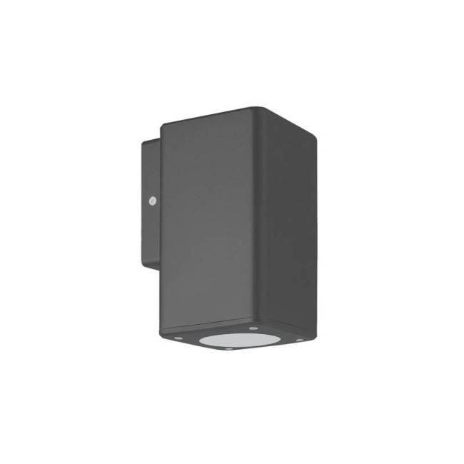 ФАСАДЕН АПЛИК ADRIA SQ1 GU10 76x148x99mm IP54 PLASTIC ЦВЯТ АНТРАЦИТ 3230590 VITO ФАСАДЕН АПЛИК ADRIA SQ1 GU10 76x148x99mm IP54 PLASTIC ЦВЯТ АНТРАЦИТ 3230590 VITO