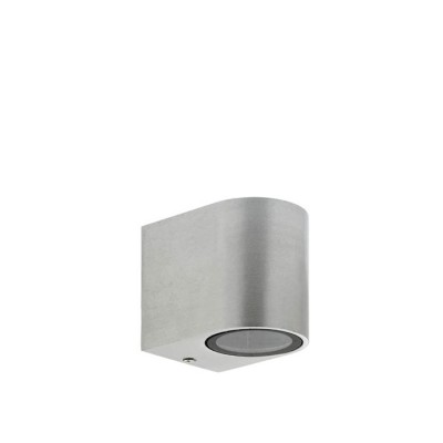 ФАСАДЕН АПЛИК SPIDER 1D GU10 98x80x67mm IP44 АЛУМИНИЙ, НИКЕЛ 3230040 VITO