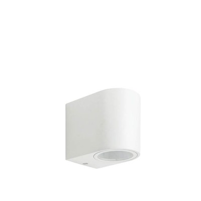 ФАСАДЕН АПЛИК SPIDER 1D GU10 98x80x67mm IP44 АЛУМИНИЙ БЯЛ ЦВЯТ 3230430 VITO