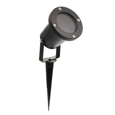 ГРАДИНСКО КОЛЧЕ LAGOS C GU10 IP65 Φ90x310mm ЧЕРЕН ЦВЯТ 3240510 VITO