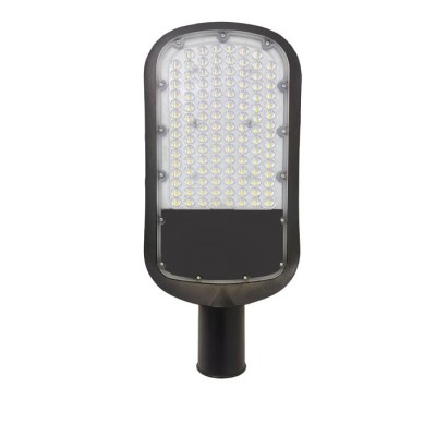 LED УЛИЧНО ОСВЕТЛЕНИЕ CITYLUX-R50 50W 6000Lm 4500K (НЕУТРАЛНА СВЕТЛИНА) IP65 BASE Φ60mm 420x190x55mm ЦВЯТ АНТРАЦИТ 3100520 VITO