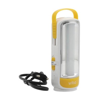 ПРЕЗАРЕЖДАЕМ ФЕНЕР LAMPAS-3 6W+0,5W 500Lm 6000K (СТУДЕНА СВЕТЛИНА) В БЯЛО И ЖЪЛТО 5000370 VITO
