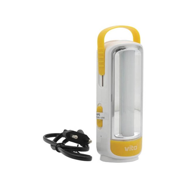 ПРЕЗАРЕЖДАЕМ ФЕНЕР LAMPAS-3 6W+0,5W 500Lm 6000K (СТУДЕНА СВЕТЛИНА) В БЯЛО И ЖЪЛТО 5000370 VITO