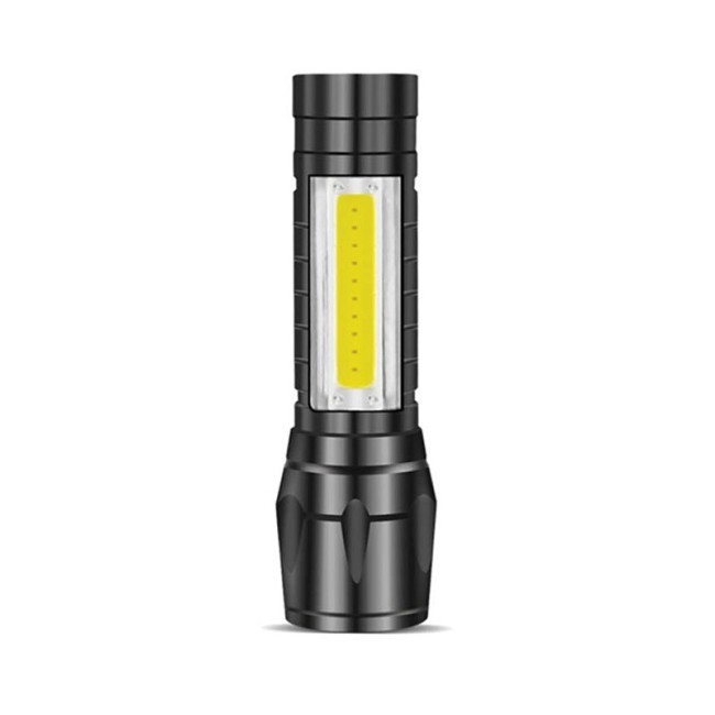 ПРЕЗАРЕЖДАЕМ ФЕНЕР FLASH-1 3W 200Lm 6000K (СТУДЕНА СВЕТЛИНА) АЛУМИНЕВ, ЧЕРЕН ЦВЯТ 5000480 VITO
