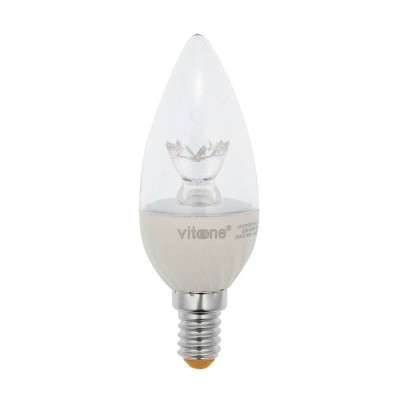 LED ДИМИРУЕМА КРУШКА MICROSTAR-2 СВЕЩ C37 E14 6W 438Lm  6400K (СТУДЕНА СВЕТЛИНА) 1513800 VITO