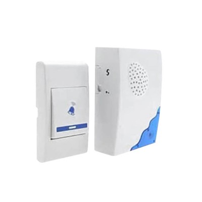 WIRELESS DOORBELL WITH BATTERIES WHITE BELLA-1 5800050 VITO