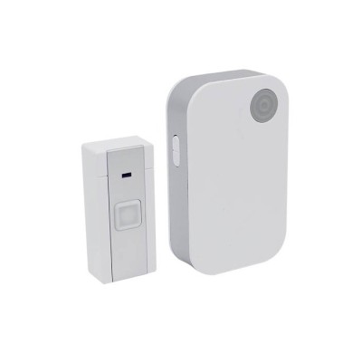 WIRELESS DOORBELL WITH BATTERIES WHITE BELLA-2 5800060 VITO