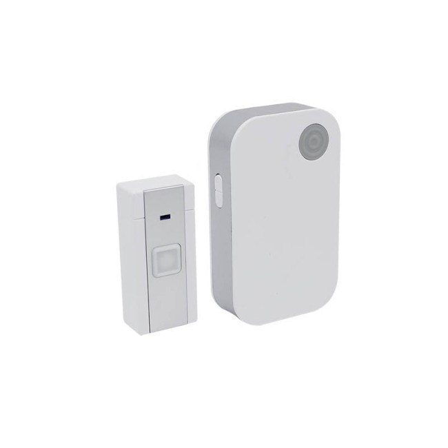 WIRELESS DOORBELL WITH BATTERIES WHITE BELLA-2 5800060 VITO