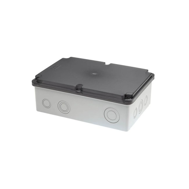 РАЗКЛОНИТЕЛНА КУТИЯ 180x270x100mm IP54 С ПОЛУПРОЗРАЧНЕН КАПАК ISI-554001821302223 ISILDAR