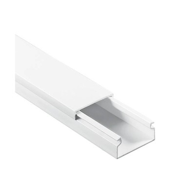 CABLE TRUNK PVC 2m 20x10m WHITE  8000050 VITO