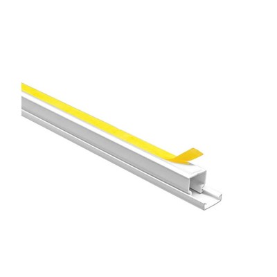 CABLE TRUNK PVC 2m 12x12 WITH ADHESIVE WHITE  8000190 VITO