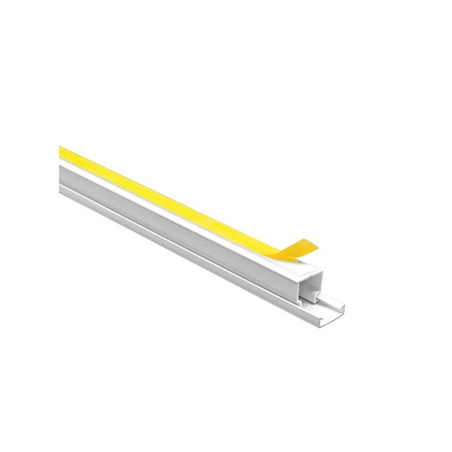 CABLE TRUNK PVC 2m 12x12 WITH ADHESIVE WHITE  8000190 VITO