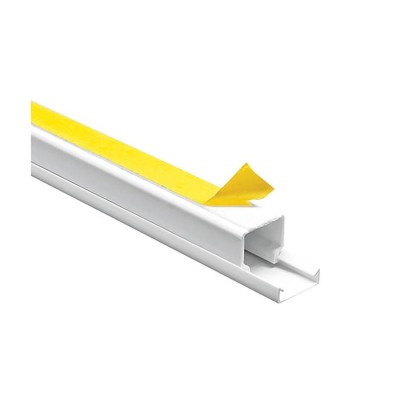 CABLE TRUNK PVC 2m 16x16m WITH ADHESIVE WHITE  8000210 VITO