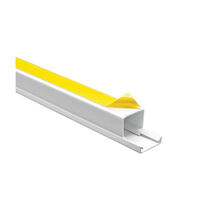 CABLE TRUNK PVC 2m 25x25m WITH ADHESIVE WHITE  8000240 VITO