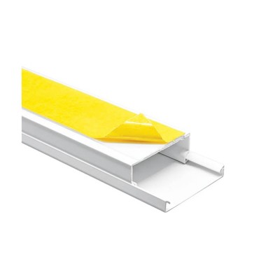 CABLE TRUNK PVC 2m 40x16m WITH ADHESIVE WHITE  8000260 VITO