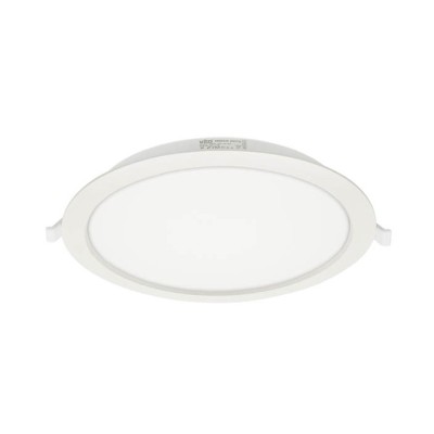 LED КРЪГЪЛ ПАНЕЛ ЗА ВГРАЖДАНЕ ERIKA-R Φ225x31mm 24W 2375Lm 4000K (НЕУТРАЛНА СВЕТЛИНА) БЯЛ ЦВЯТ 2025150 VITO, МОНТАЖЕН ОТВОР Φ195