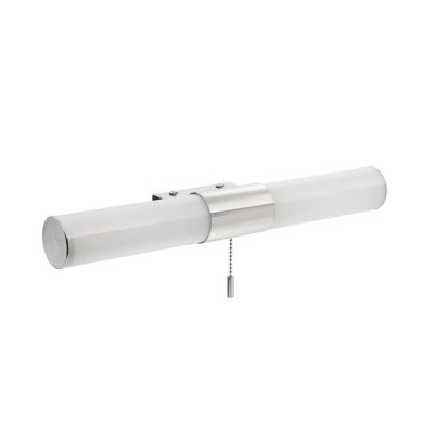 LED СТЕНЕН ОСВЕТИТЕЛ BAGNO-W 8W 600Lm 3000K (ТОПЛА СВЕТЛИНА) IP20 ХРОМ 410x92x100mm 2110230 VITO