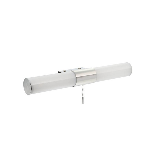 LED СТЕНЕН ОСВЕТИТЕЛ BAGNO-W 8W 600Lm 3000K (ТОПЛА СВЕТЛИНА) IP20 ХРОМ 410x92x100mm 2110230 VITO