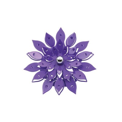 LED СПОТ ЗА ВГРАЖДАНЕ FORMATO F2 FLOWER 3W 240Lm 4200K (НЕУТРАЛНА СВЕТЛИНА) Φ125x65mm PURPLE 2012400 VITO