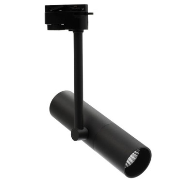 LED ПРОЖЕКТОР ЗА ШИНА МОНОФАЗЕН SUN-P2 12W 876Lm COB 15° 4500K (НЕУТРАЛНА СВЕТЛИНА)  ЧЕРЕН ЦВЯТ 2101670 VITO