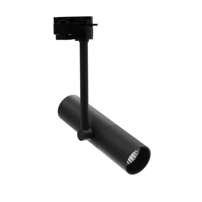 LED ПРОЖЕКТОР ЗА ШИНА МОНОФАЗЕН SUN-P2 12W 876Lm COB 15° 4500K (НЕУТРАЛНА СВЕТЛИНА)  ЧЕРЕН ЦВЯТ 2101670 VITO