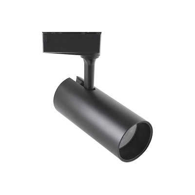 LED ПРОЖЕКТОР ЗА ШИНА МОНОФАЗЕН SUN-G2 20W 1620Lm COB 36° 3000K (ТОПЛА СВЕТЛИНА) ЧЕРЕН ЦВЯТ 2101720 VITO