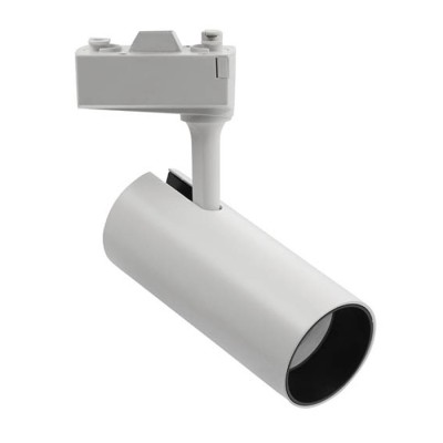 LED ПРОЖЕКТОР ЗА ШИНА МОНОФАЗЕН SUN-G2 20W 1620Lm COB 36° 3000K (ТОПЛА СВЕТЛИНА) БЯЛ ЦВЯТ 2101760 VITO