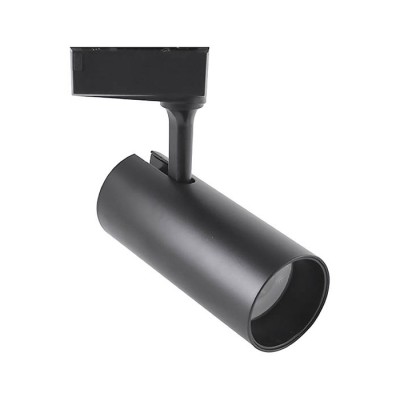 LED ПРОЖЕКТОР ЗА ШИНА МОНОФАЗЕН SUN-G3 30W 2490Lm COB 36° 4500K (НЕУТРАЛНА СВЕТЛИНА) ЧЕРЕН ЦВЯТ 2101810 VITO