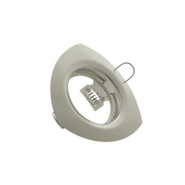 SPOT LIGHT FIXTURE RECESSSED MOUNTED TRIANGLE VENUS GU5,3 CUT SIZE Φ55mm CHROME 2010050 VITO