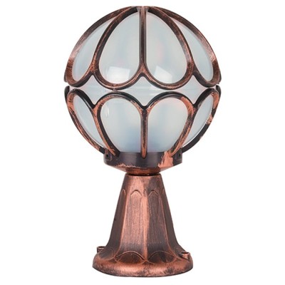 OUTDOOR GARDEN LIGHT LIVORNO-45 E27 IP44  PLASTIC Φ240x380mm ANTIQUE 3242120 VITO
