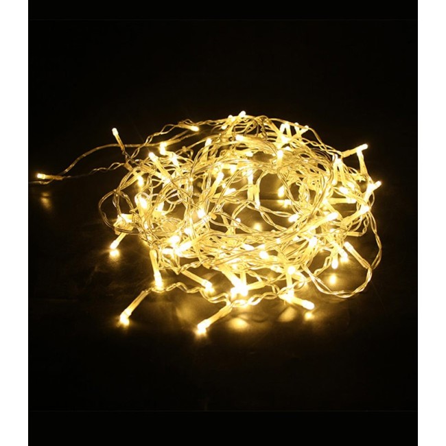 CHRISTMAS LIGHTING NATALE-1 ICICLE 160LED 2700K 3Mx60CM 31V IP44 TRANSPARENT  5620220 VITO