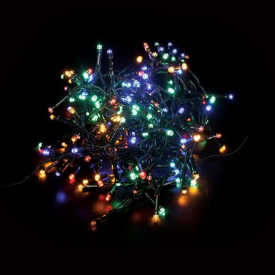 CHRISTMAS LIGHTING NATALE-4 STRING 240LED MC 10M 31V IP44 GREEN 5620370 VITO