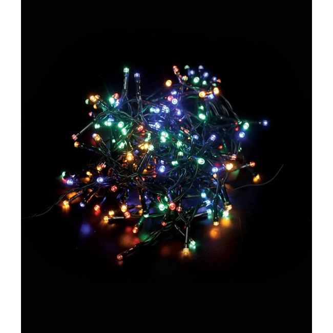 CHRISTMAS LIGHTING NATALE-5 STRING-S 240LED MC 10M 31V IP44 GREEN 5620470 VITO