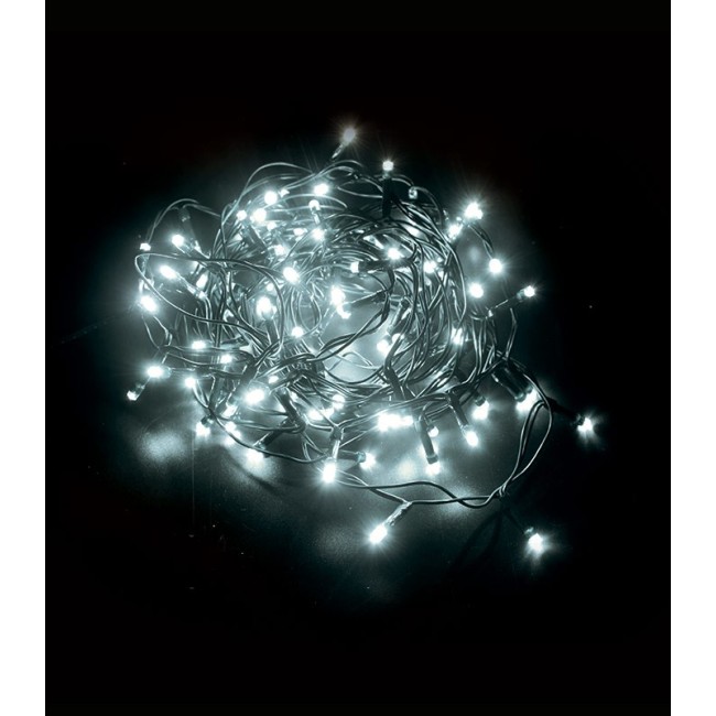 CHRISTMAS LIGHTING NATALE-6 STRING-C 240LED 6400K 24M 31V IP44 GREEN 5620550 VITO