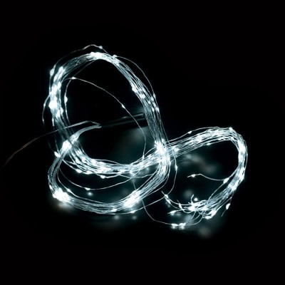 CHRISTMAS LIGHTING NATALE-7 WIRELINE 240LED 6400K 20X1.1M 4.5V IP44 SILVER 5620570 VITO