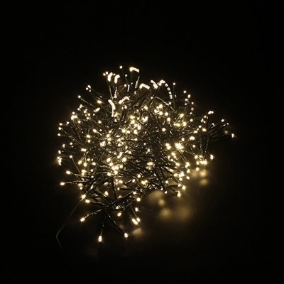 CHRISTMAS LIGHTING NATALE-9 CLUSTER 384LED 2700K 2.4M 36V IP44 GREEN 5620610 VITO