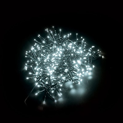 CHRISTMAS LIGHTING NATALE-9 CLUSTER 384LED 6400K 2.4M 36V IP44 GREEN 5620620 VITO