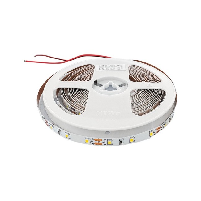 LEDStrip+ 24V 60x2835 3.6W 3M 8mm IP20 5m 4000K 5540810 VITO