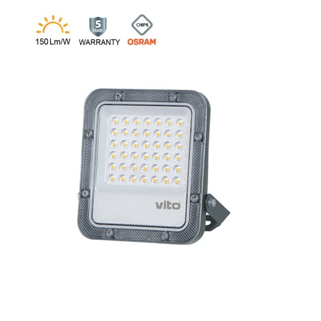 LED FLOODLIGHT RONA+ 30W 4000K 4500lm IP66 IK08 3022745 VITO