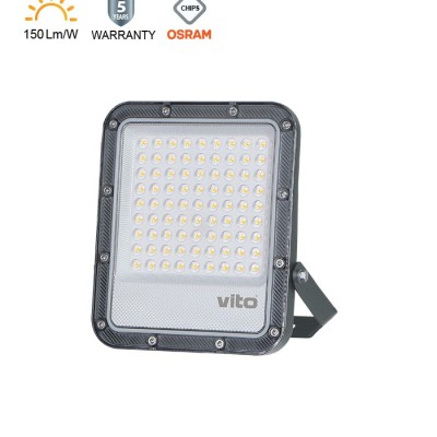 LED FLOODLIGHT RONA+ 50W 4000K 7500lm IP66 IK08 3022765 VITO