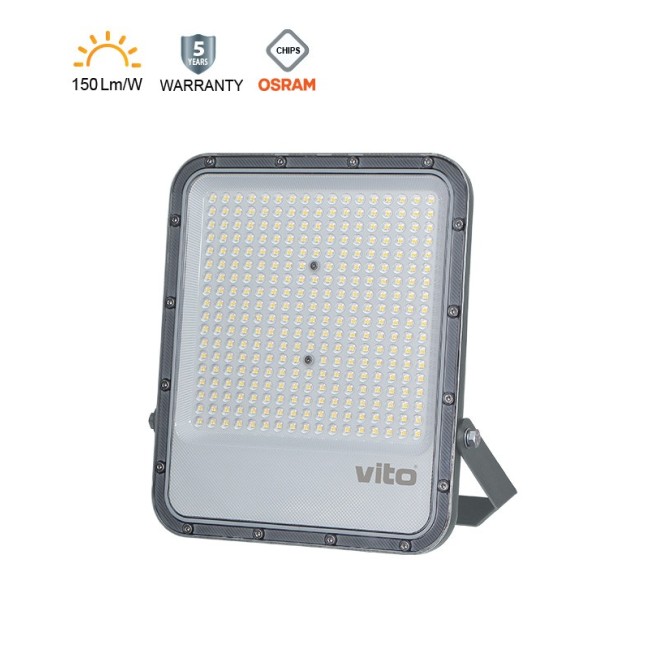 LED FLOODLIGHT RONA+ 200W 6000K 30400lm IP66 IK08 3022815 VITO