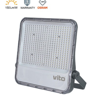 LED FLOODLIGHT RONA+ 300W 6000K 45600lm IP66 IK08 3022825 VITO
