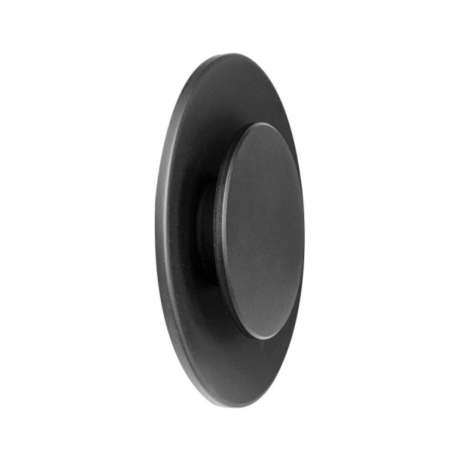 LED WALL LIGHT PUNTO-S 9W 3xCCT (3000K/4200K/6500K) 1080Lm IP65 24*5CM BLACK 3401140 VITO