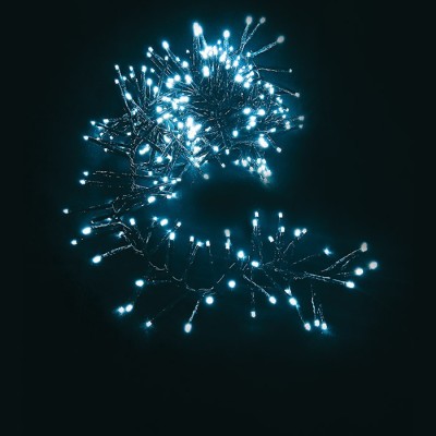 CHRISTMAS LIGHTING NATALE-9 CLUSTER 384LED 6400K 3M 36V IP44 GREEN 3xCONNECTABLE 5620625 VITO