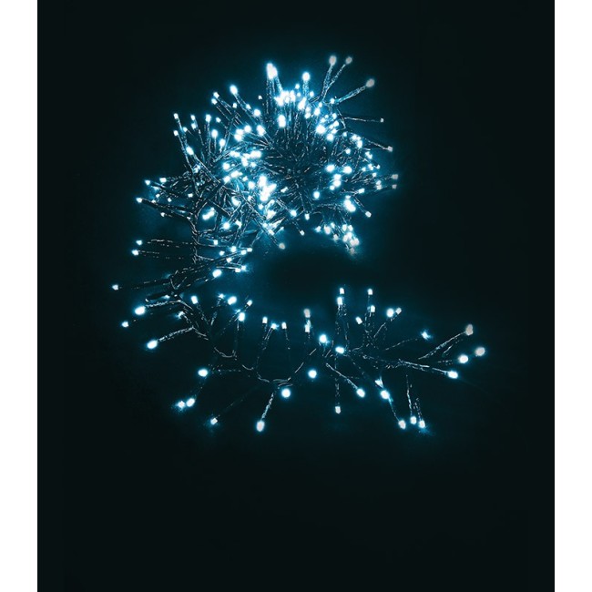 CHRISTMAS LIGHTING NATALE-9 CLUSTER 384LED 6400K 3M 36V IP44 GREEN 3xCONNECTABLE 5620625 VITO